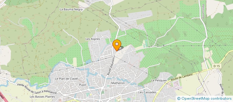 localisation de l'entreprise PARCOURS HANDICAP 13 ETANG DE BERRE à PELISSANNE
