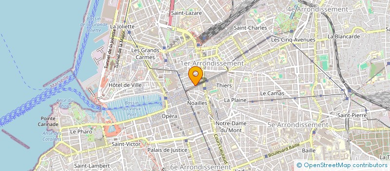 localisation de l'entreprise PARCOURS LE MONDE- SUD EST à MARSEILLE