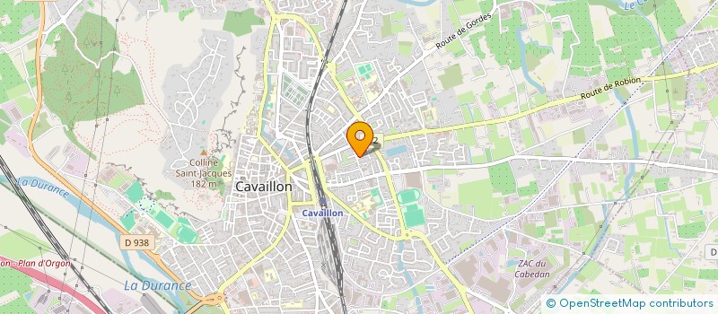 localisation de l'entreprise PARCOURS MIEUX VIVRE  CAVAILLON