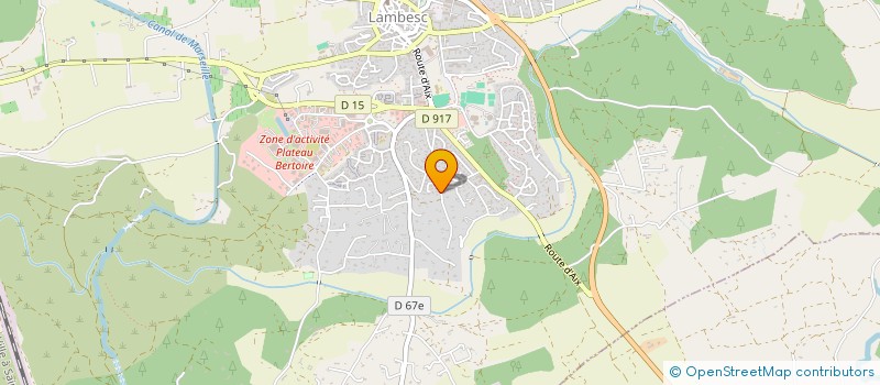 localisation de l'entreprise PARCOURS RENOV à LAMBESC