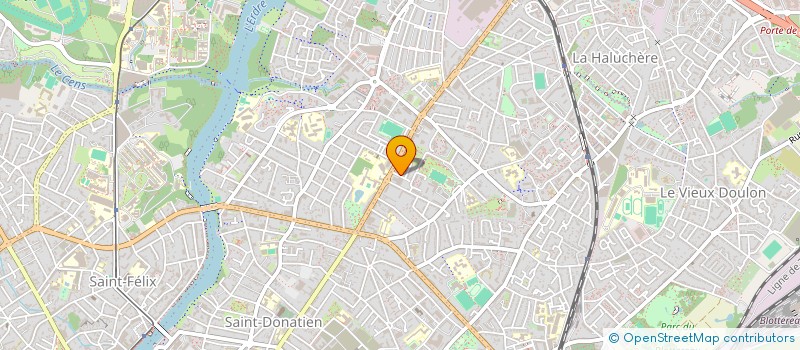 localisation de l'entreprise PARCOURS & SENS à NANTES