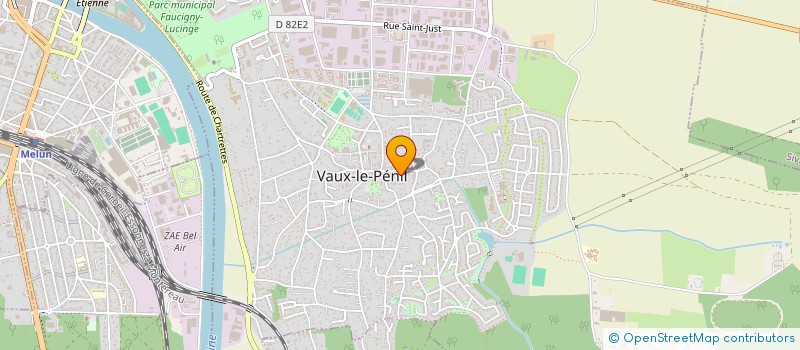 localisation de l'entreprise PARCOURS TAXI à VAUX-LE-PENIL