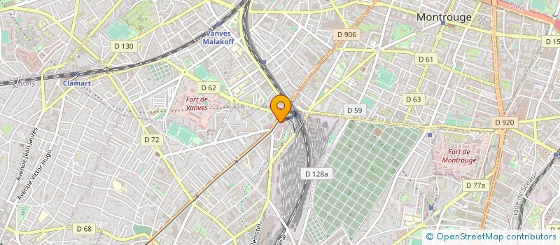 localisation de l'entreprise PARCOURSEVEIL à CHATILLON