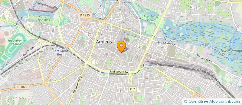 localisation de l'entreprise PARCS EOLIENS CANTON ORGERES EN BEAUCE  AMIENS