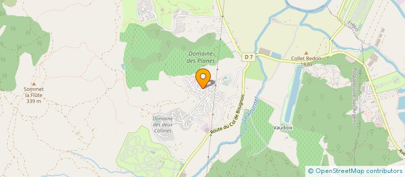 localisation de l'entreprise PARCS ET JARDINS  ROQUEBRUNE-SUR-ARGENS