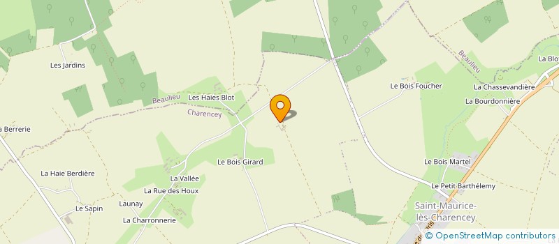 localisation de l'entreprise PARCS ET JARDINS DU PERCHE à TOUROUVRE AU PERCHE