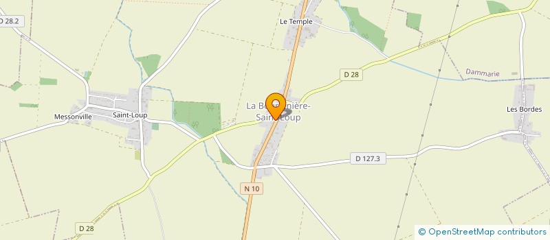localisation de l'entreprise PARCS ET JARDINS MOTORISES à LA BOURDINIERE-SAINT-LOUP