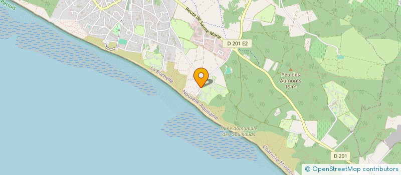 localisation de l'entreprise PARDAIS  LE BOIS-PLAGE-EN-RE