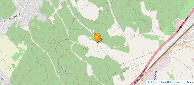 localisation de l'entreprise PARDALI  BERNIS