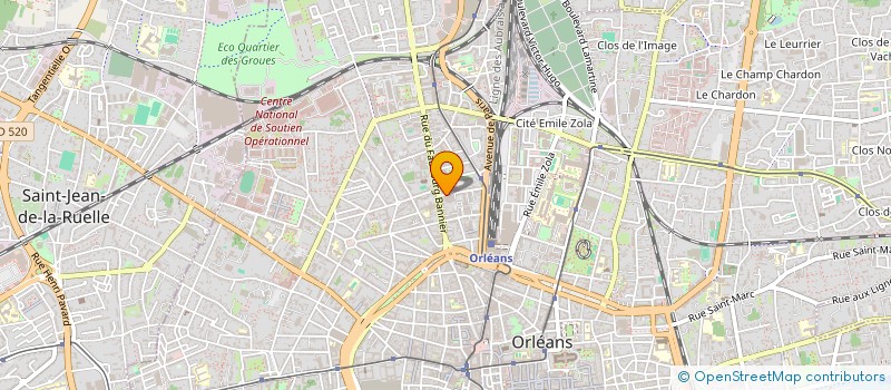localisation de l'entreprise PARDALIS PROTECTIVE EYEWEAR à ORLEANS