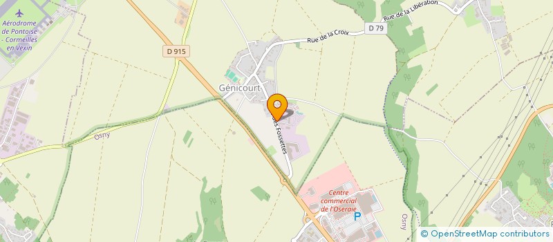 localisation de l'entreprise PARDALYS  GENICOURT