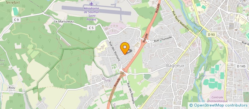 localisation de l'entreprise PARDAU IMMOBILIER  SAUMUR