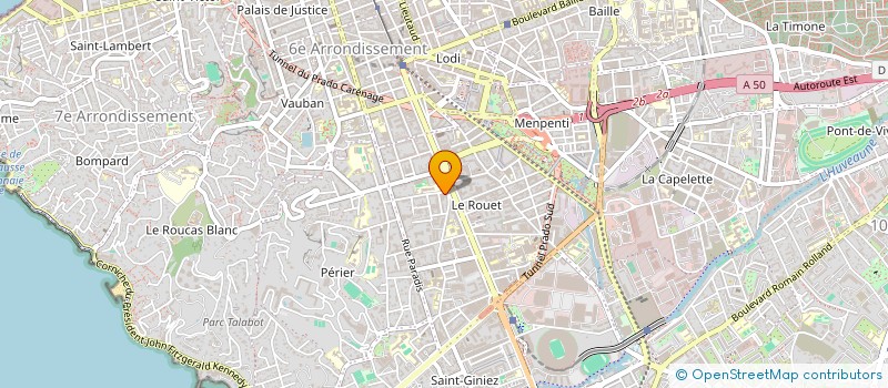 localisation de l'entreprise PARDES CONSEIL  MARSEILLE