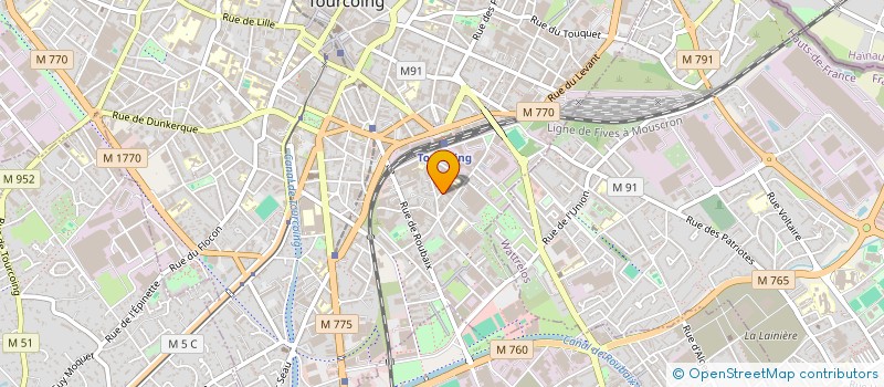 localisation de l'entreprise PARDIPHARM à TOURCOING