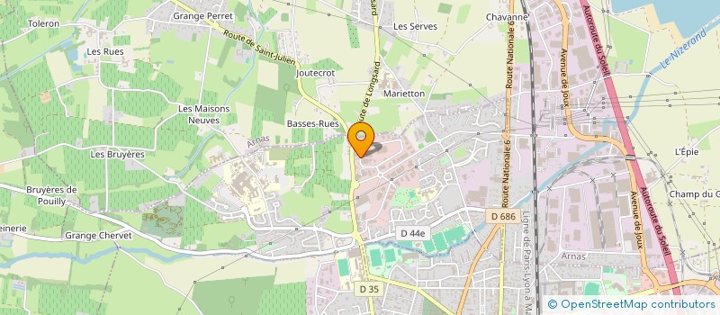 localisation de l'entreprise PARDO DESIGN à GLEIZE