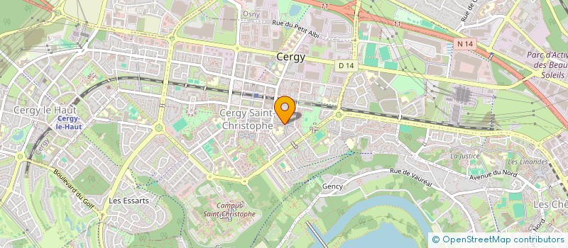 localisation de l'entreprise PARDO JULIA  BOISSY-L'AILLERIE