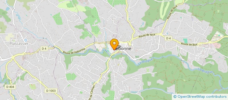 localisation de l'entreprise PARDO MOTORS à VALBONNE