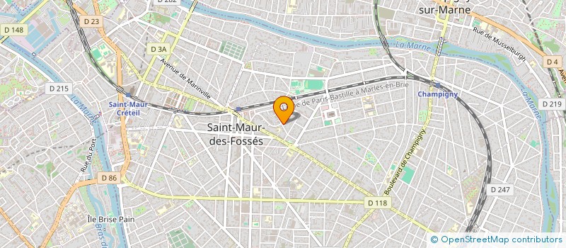 localisation de l'entreprise PARDON DE BONCHAMPS à SAINT-MAUR-DES-FOSSES