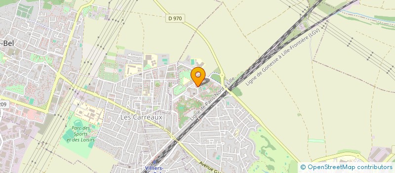 localisation de l'entreprise PARDONNE & AVANCE INTERNATIONAL à GONESSE