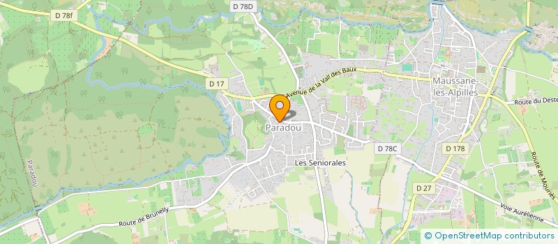 localisation de l'entreprise PARDOU SANTE  PARADOU