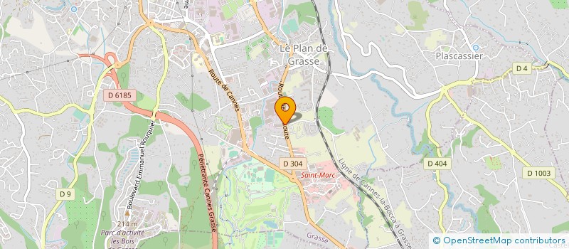 localisation de l'entreprise PARE-BRISE 06  GRASSE