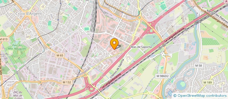 localisation de l'entreprise PARE BRISE 34 à MONTPELLIER