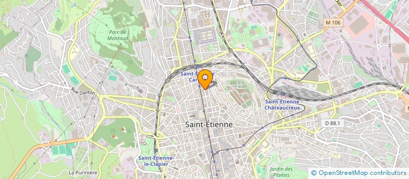 localisation de l'entreprise PARE BRISE 42  SAINT-ETIENNE