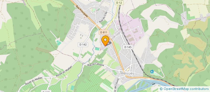 localisation de l'entreprise PARE BRISE 46  ESPERE