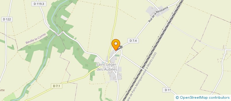 localisation de l'entreprise PARE-BRISE AUNEAU à AUNEAU-BLEURY-SAINT-SYMPHORIEN