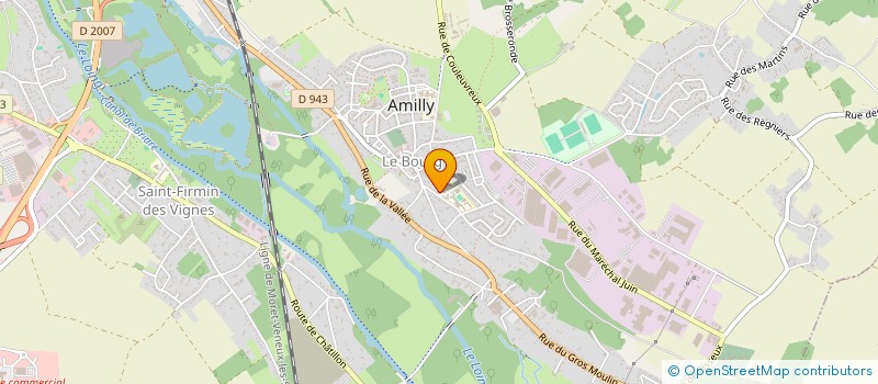 localisation de l'entreprise PARE BRISE COMPAGNIE à AMILLY