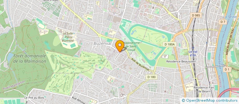 localisation de l'entreprise PARE-BRISE EXPRESS à RUEIL-MALMAISON
