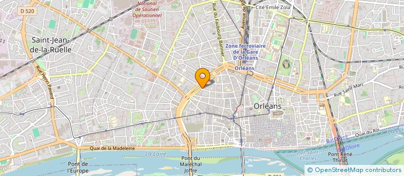 localisation de l'entreprise PARE BRISE ORLEANS à ORLEANS