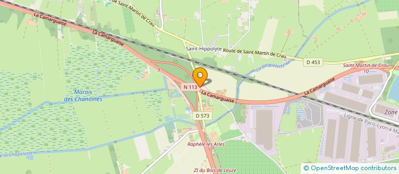 localisation de l'entreprise PARE-BRISE PRESTIGE  ARLES