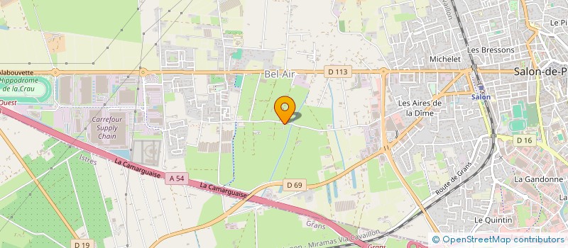 localisation de l'entreprise PARE BRISE PRESTIGE SALON  SALON-DE-PROVENCE