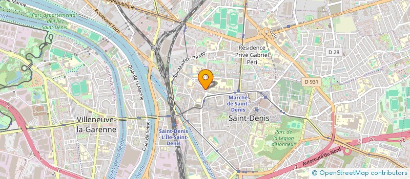 localisation de l'entreprise PAREBAT SARL à SAINT-DENIS