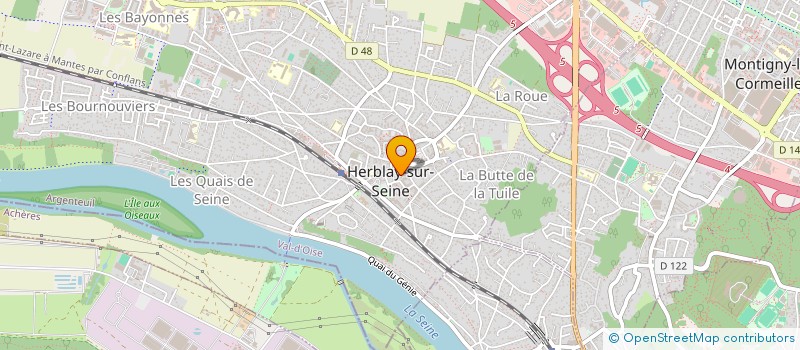 localisation de l'entreprise PAREBRISE MOBILE  HERBLAY-SUR-SEINE
