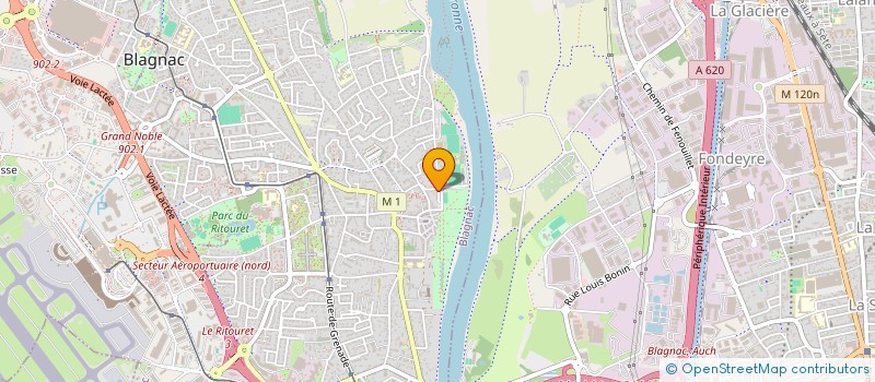 localisation de l'entreprise PAREDES INDIVISION à BLAGNAC