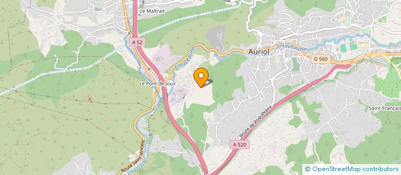 localisation de l'entreprise PAREDES MACONNERIE GENERALE à AURIOL