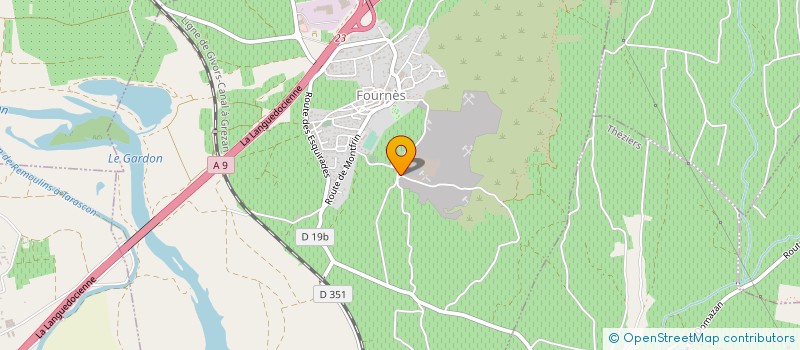 localisation de l'entreprise PAREFEUILLE PROVENCE à FOURNES