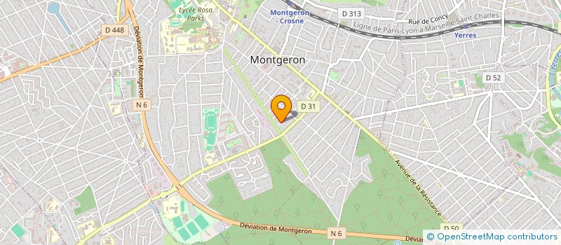 localisation de l'entreprise PAREIMO à MONTGERON