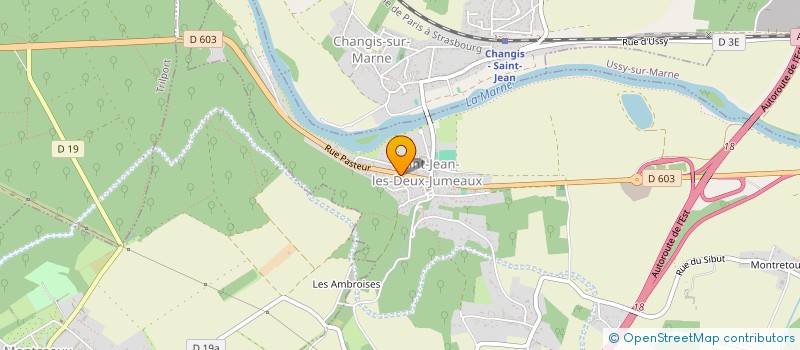 localisation de l'entreprise PAREMA à SAINT-JEAN-LES-DEUX-JUMEAUX