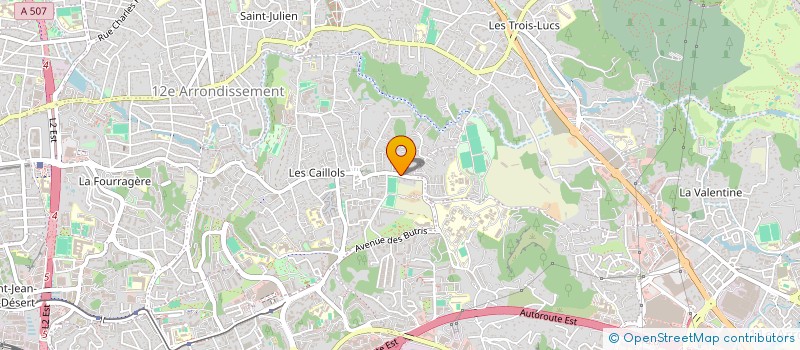 localisation de l'entreprise PAREMA à MARSEILLE