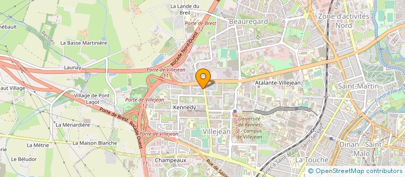 localisation de l'entreprise PARENBOUGE COLLECTIF ACC JEUNES ENFANTS à RENNES