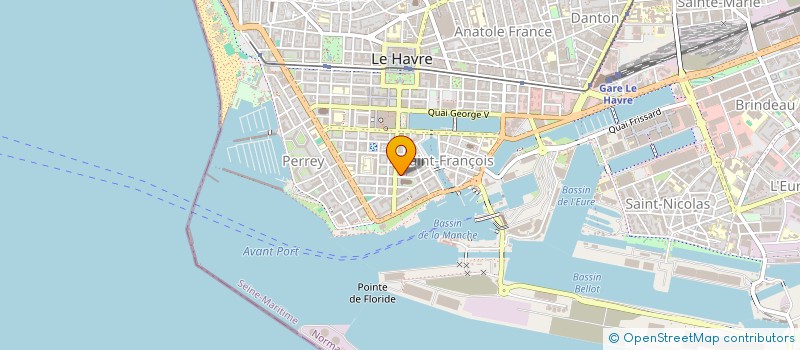 localisation de l'entreprise PARENCE SARL à LE HAVRE