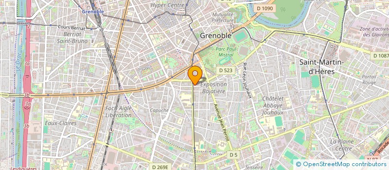 localisation de l'entreprise PARENGINES  GRENOBLE