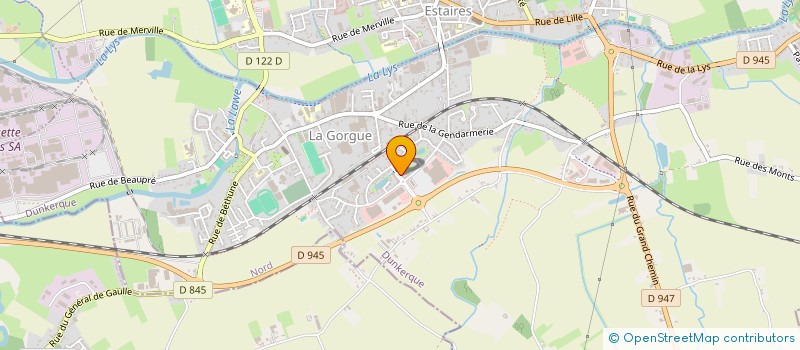 localisation de l'entreprise PARENT à LA GORGUE