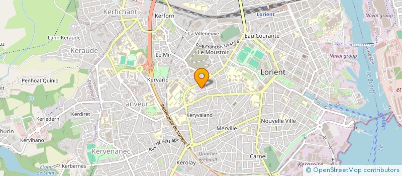 localisation de l'entreprise PARENT AND CO  LORIENT