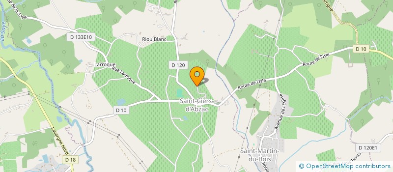 localisation de l'entreprise PARENT ELEVE SAINT MARTIN DU BOIS-SAVIG  SAINT-MARTIN-DU-BOIS