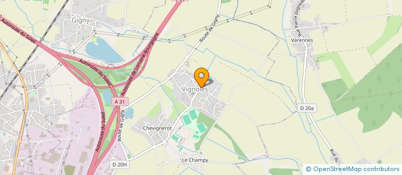 localisation de l'entreprise PARENT'EZ  VIGNOLES