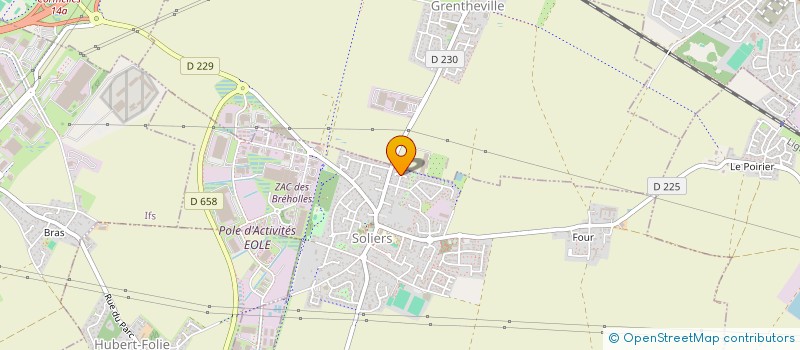 localisation de l'entreprise PARENT'HESE BIENVEILLANTE  SOLIERS